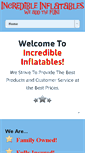 Mobile Screenshot of incredibleinflatablespa.com